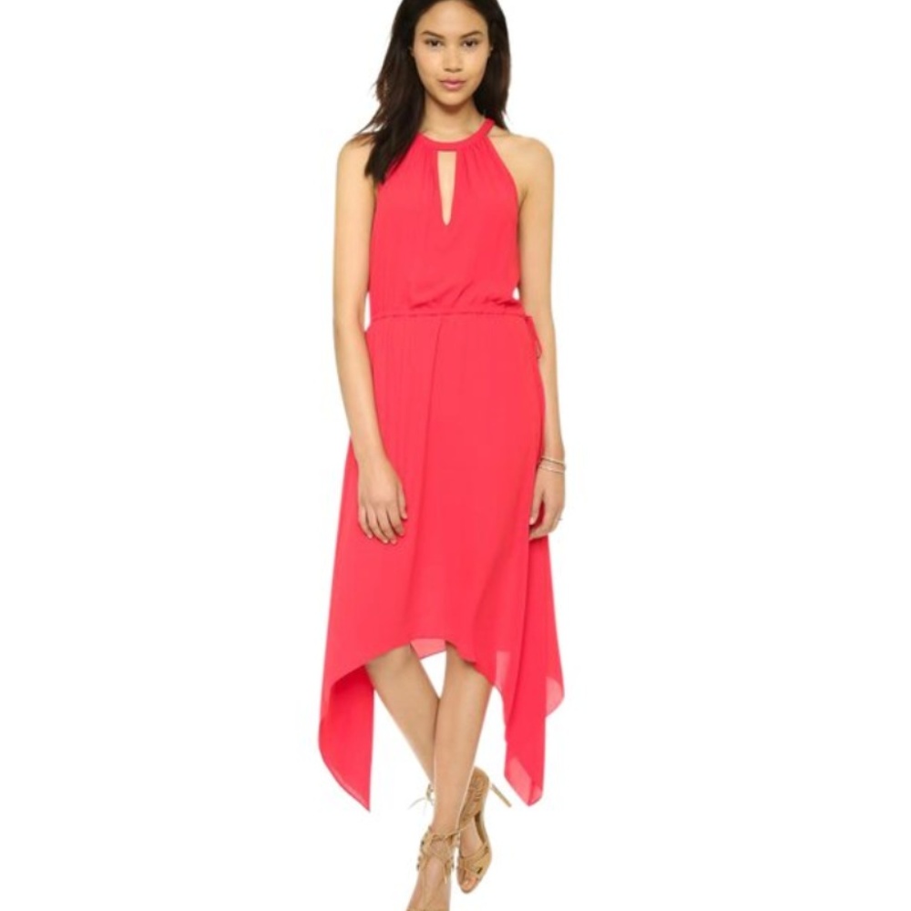 BCBGMAXAZRIA - Key-hole dress